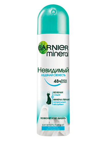 Garnier Mineral Невидимый ледяная свежесть Дезодорант-спрей